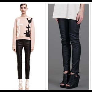 Acne Lambskin 100% Leather pants.